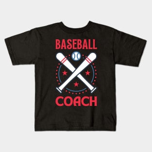 Baseball Coach Kids T-Shirt